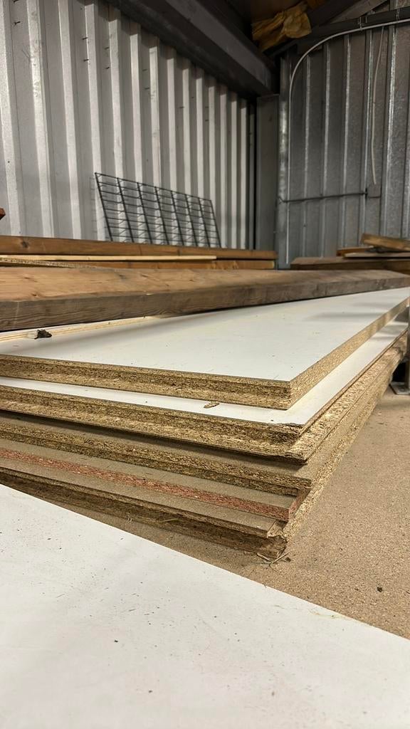 Houtplaten, Doe-het-zelf en Verbouw, Platen en Panelen, Ophalen, Zo goed als nieuw