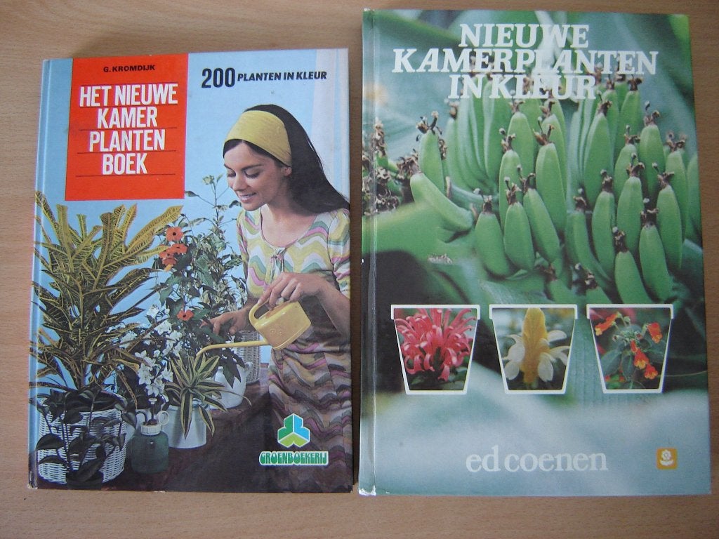 2 kamerplantenboeken /, Ophalen of Verzenden, Zo goed als nieuw, Onbekend, Kamerplanten