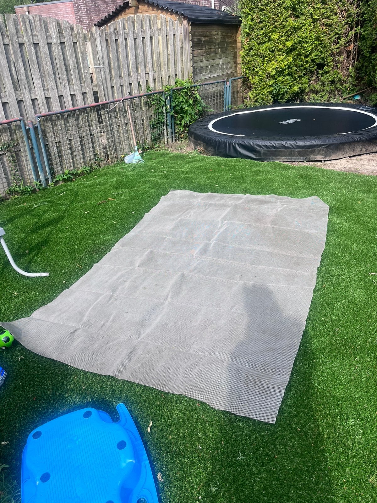 Tent tapijt 2 x, Caravans en Kamperen, Ophalen, Gebruikt