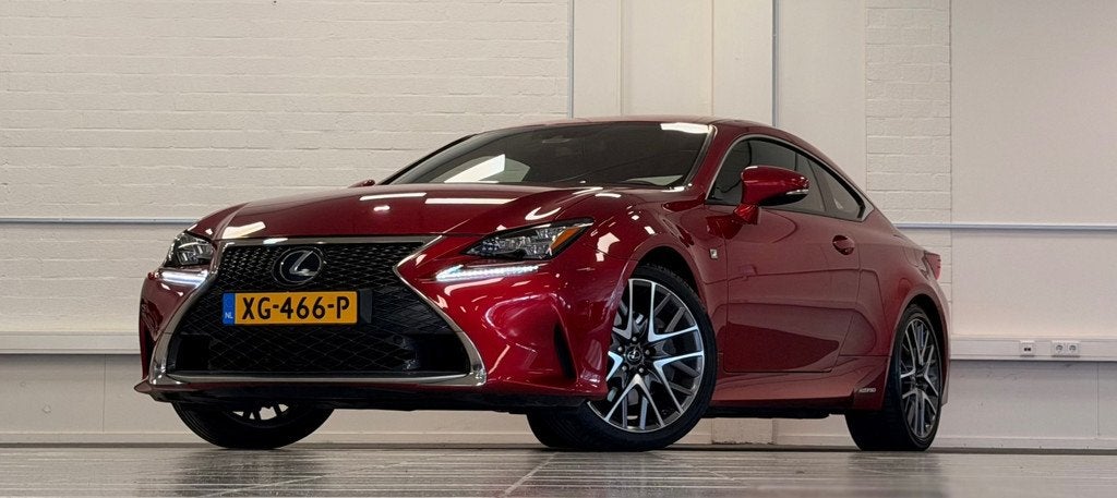 Lexus RC 300h F SPORT Line 100% Lexus onderhouden Super netj, Automaat, Achterwielaandrijving, Gebruikt, 181 pk
