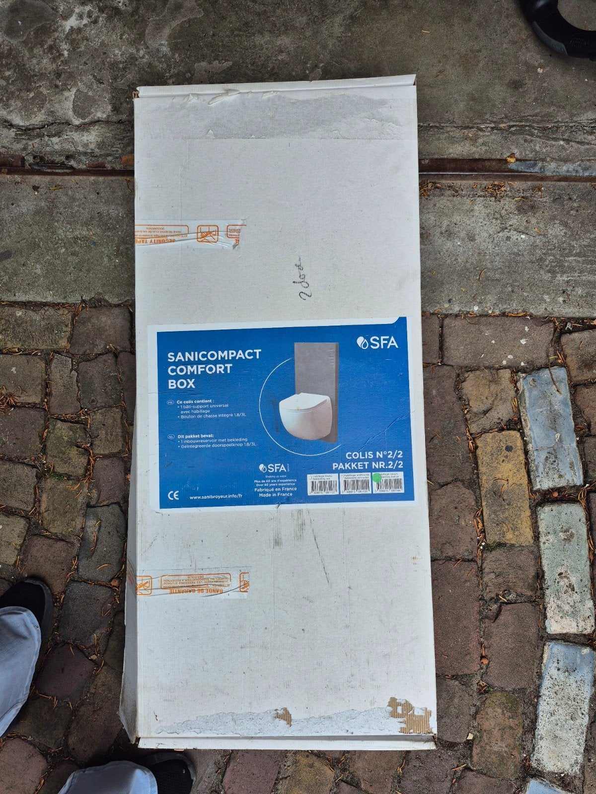SFA Sanicompact Comfort Box Toilet - Nieuw in doos, Ophalen, Nieuw, Toilet