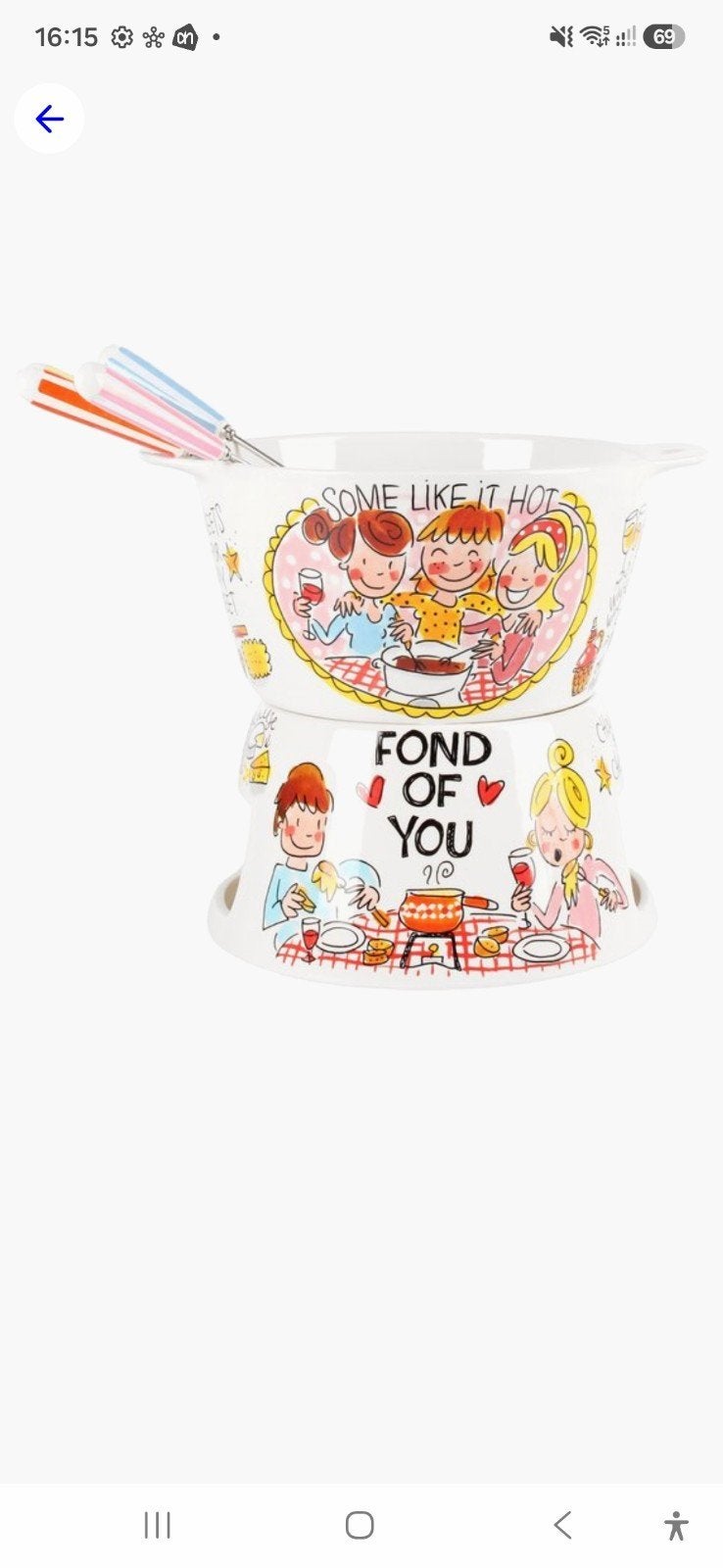 Blond Amsterdam Fondue Set - I'm Fond of You, Blond Amsterdam, Overige typen, Nieuw, Ophalen of Verzenden