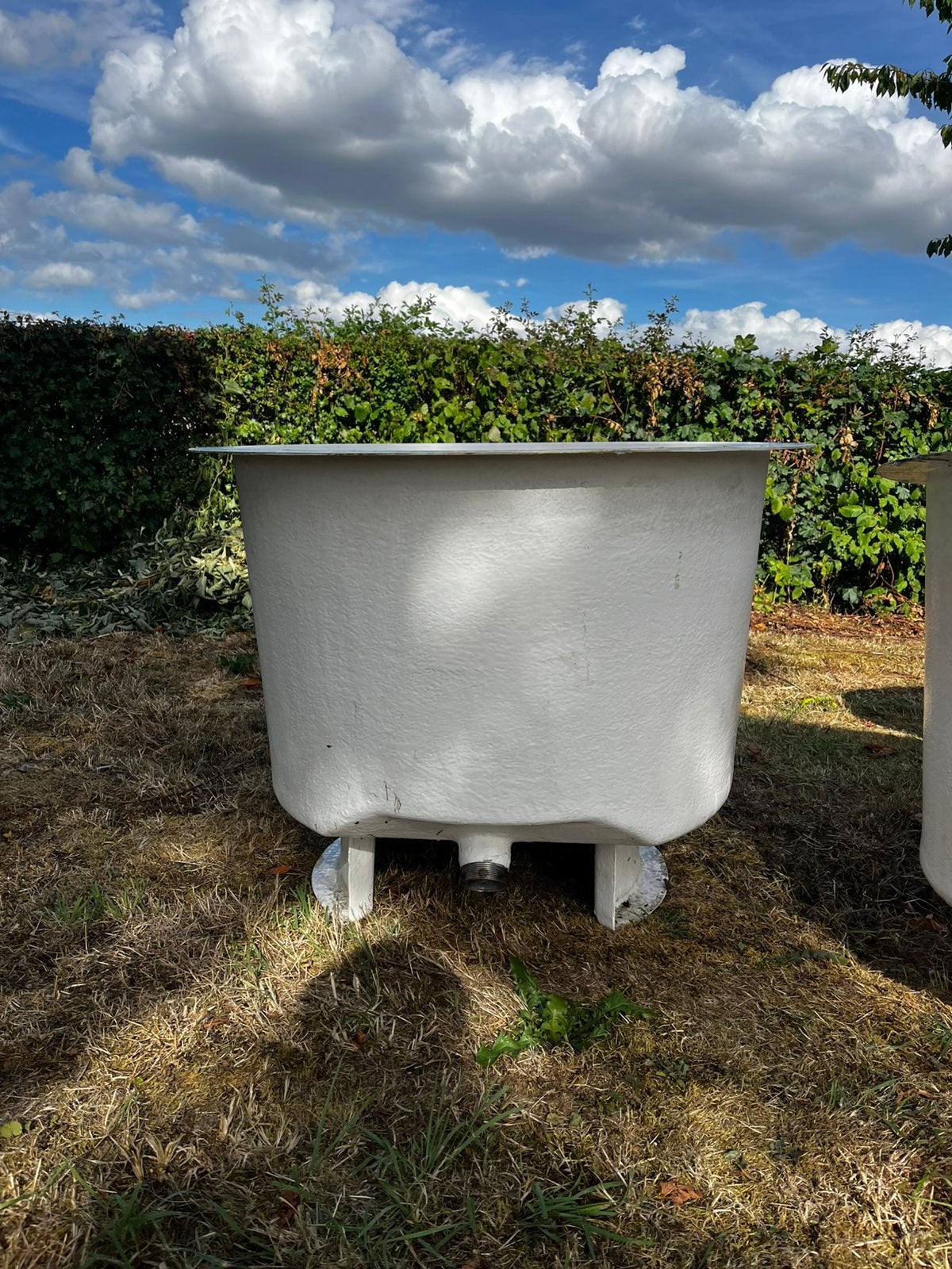Polyester weidedrinkbak – 85 cm rond / 66 cm hoog, Dieren en Toebehoren, Ophalen, Zo goed als nieuw, Overige disciplines