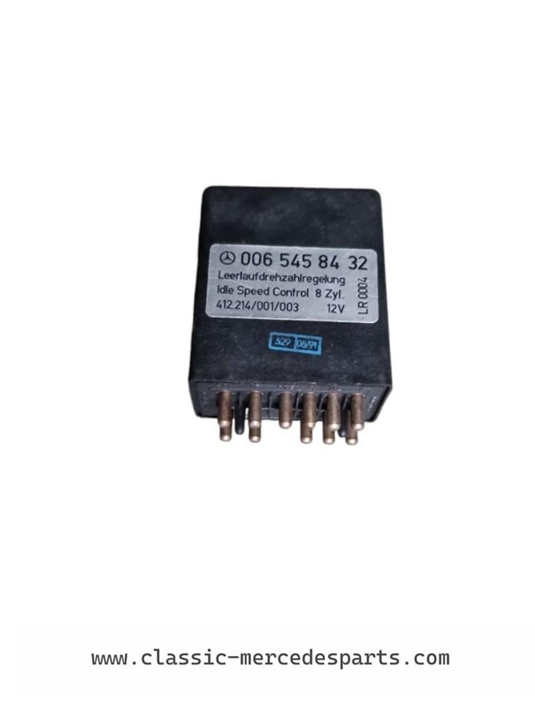 Stationair relais Mercedes 420 500 560 0065458432 Leerlaufdr, Gebruikt, -, Ophalen of Verzenden, -