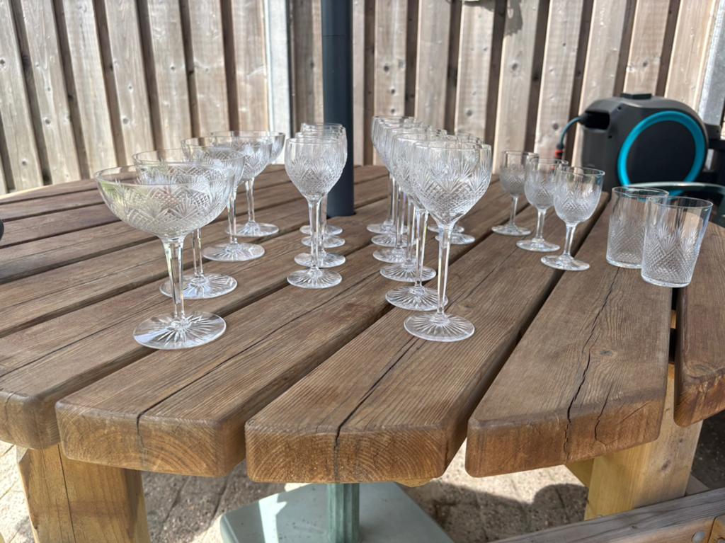 Crystal glazen, Ophalen, Zo goed als nieuw, Overige typen