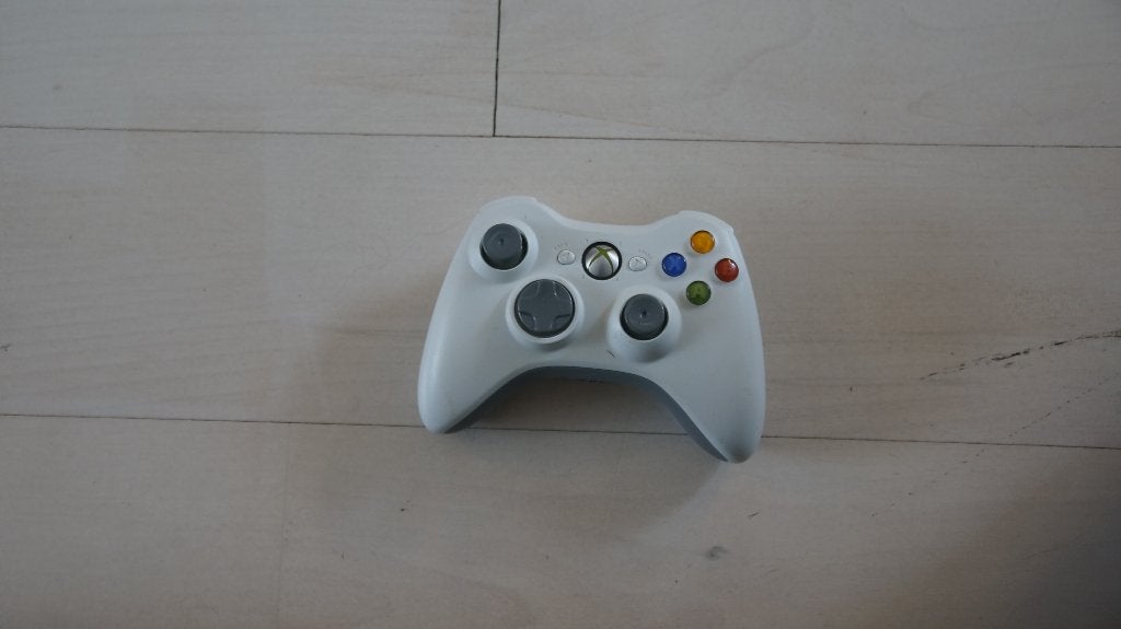 Witte Xbox 360 Controller, Refurbished, Ophalen of Verzenden, Controller, Xbox 360