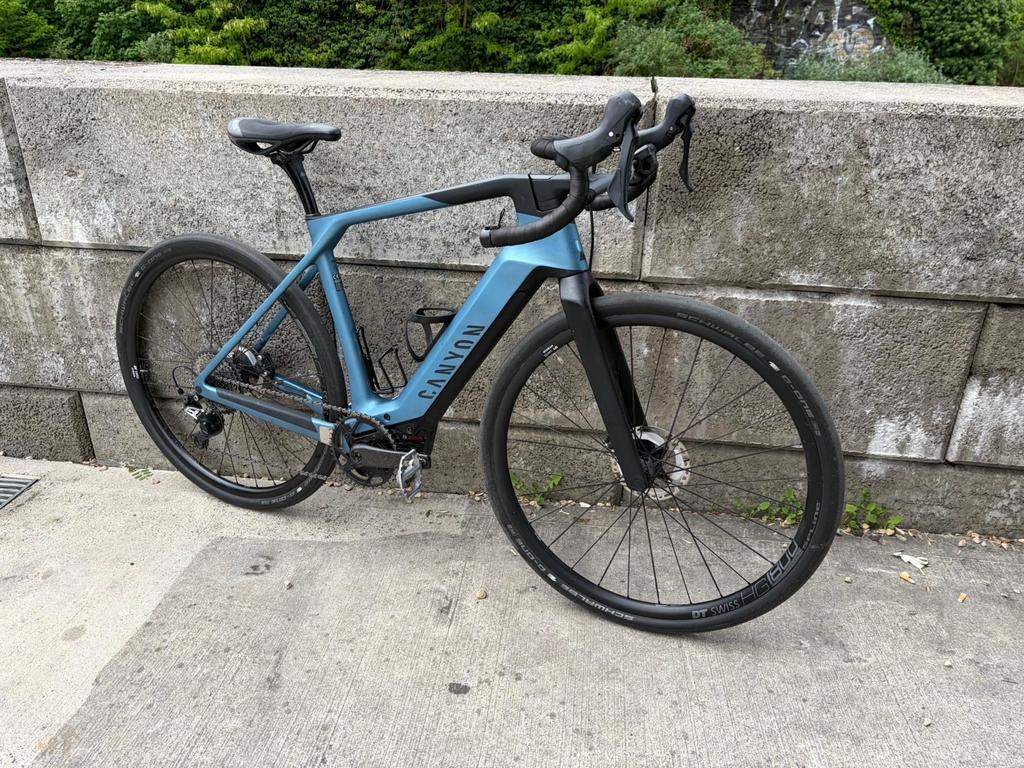Canyon Grail:ON CF 8 (2022) - Elektrische Gravelbike (M), Ophalen of Verzenden, Zo goed als nieuw, Meer dan 20 versnellingen, Overige merken