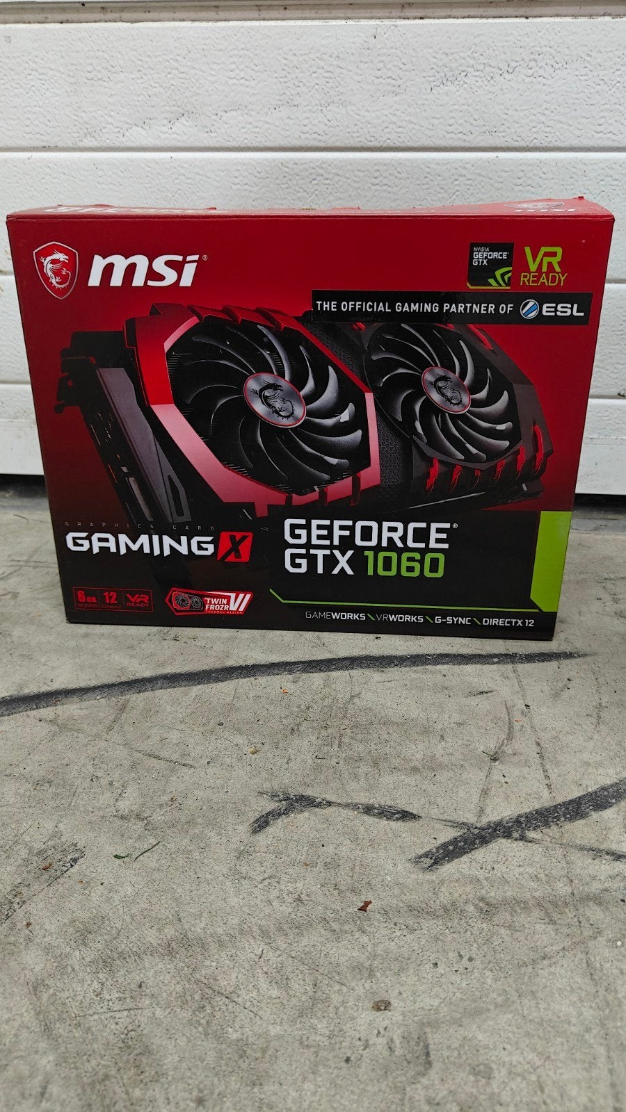 MSI GeForce GTX 1060 GAMING X 6G Videokaart, Computers en Software, PCI-Express 3, HDMI, Ophalen of Verzenden, Nvidia