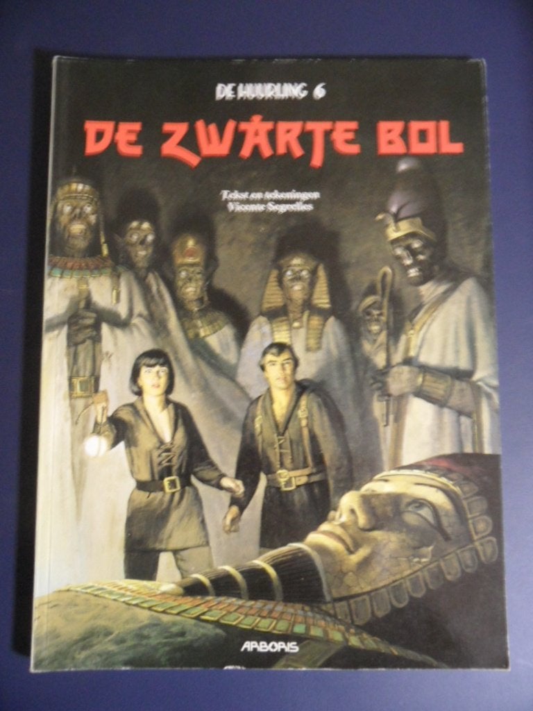 e huurling 6. De Zwarte Bol. 1996., Eén stripboek, Ophalen of Verzenden