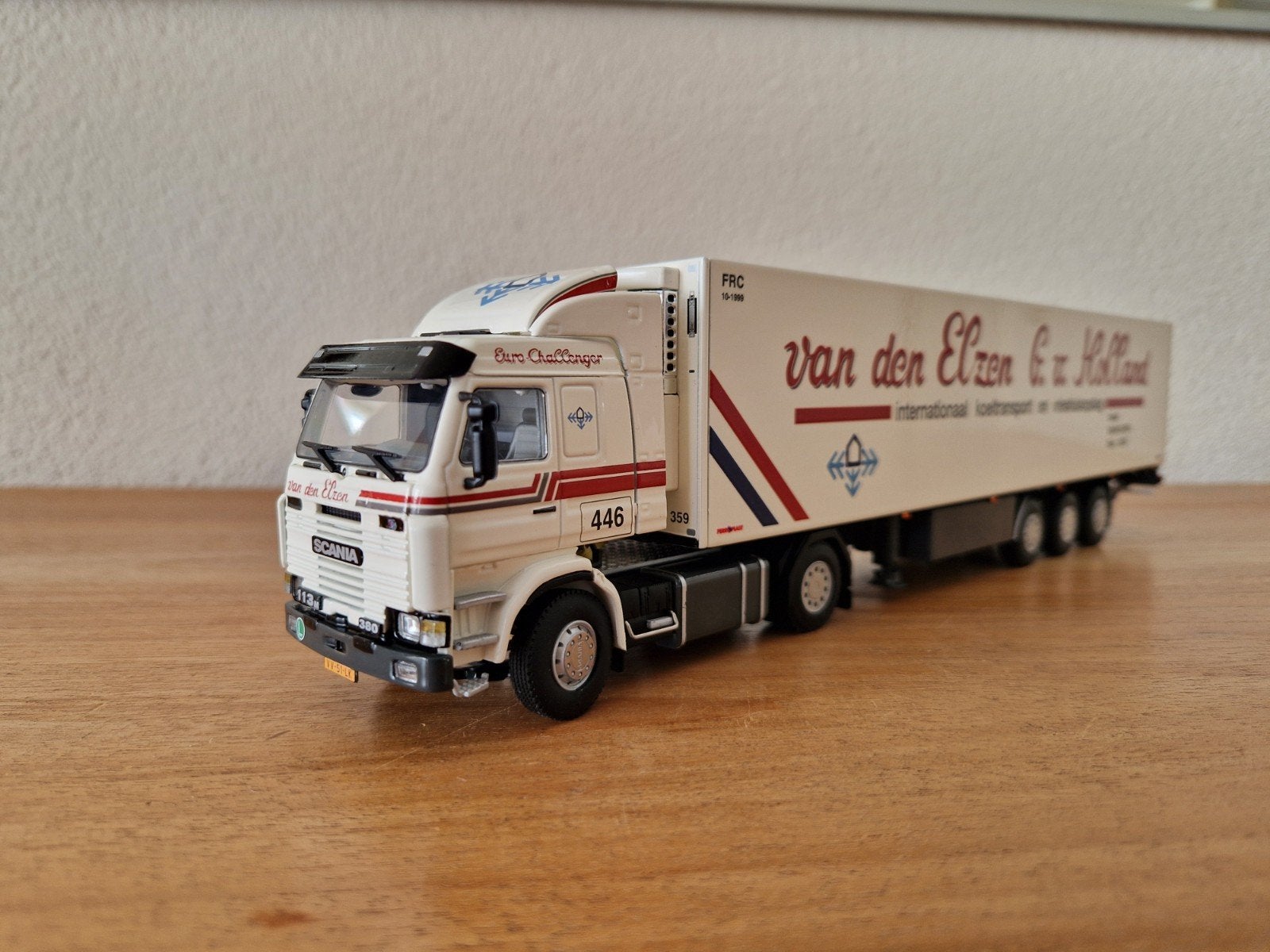 WSI Scania 3  Van den Elzen, Ophalen of Verzenden, Nieuw, Bus of Vrachtwagen, Wsi