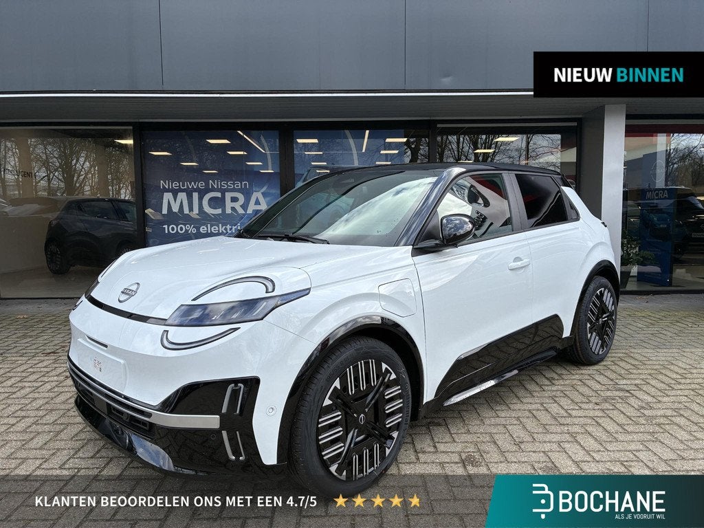 Nissan Micra ADVANCE 52 kWh Nieuw uit voorraad leverbaar | N, Auto's, Nissan, Bedrijf, Te koop, Micra, ABS, Achteruitrijcamera