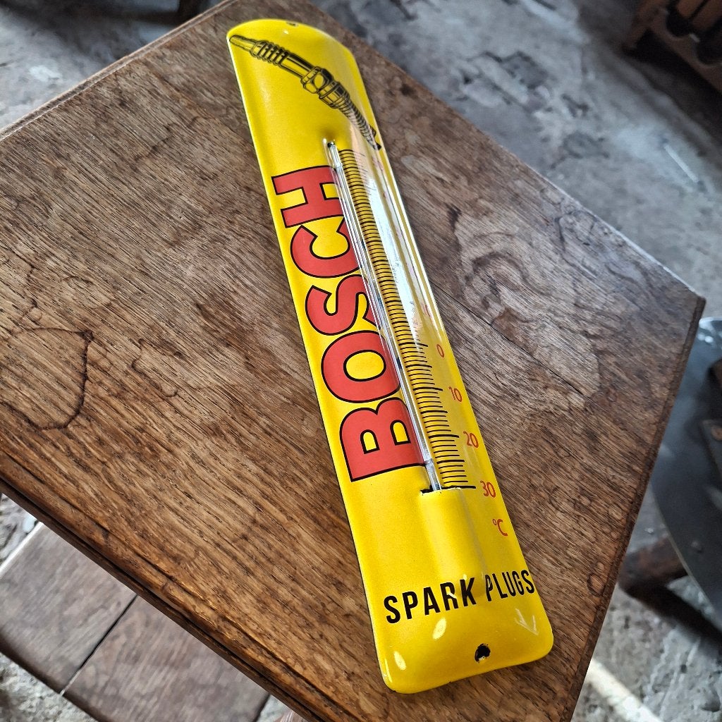 Bosch thermometer - Echt authentiek emaille, Ophalen of Verzenden