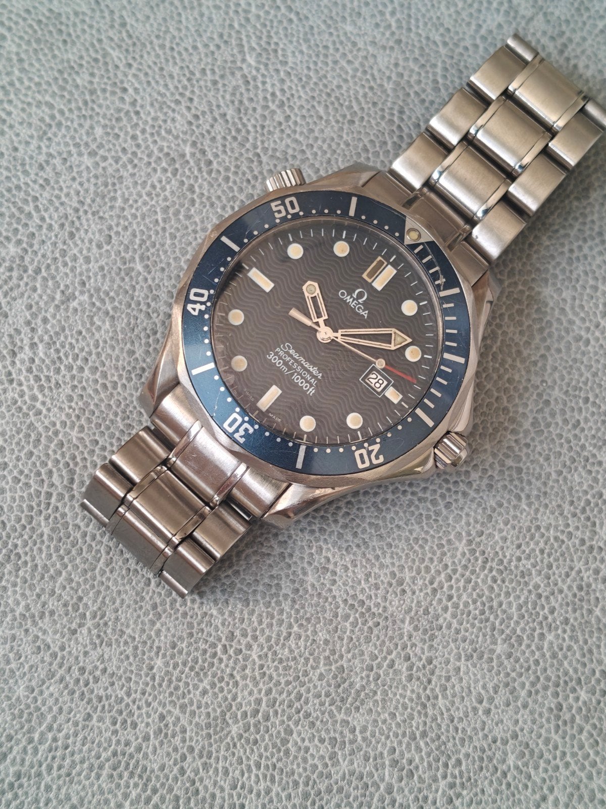 Omega Seamaster Diver 300M | 41mm, Staal, Gebruikt, Staal, Polshorloge