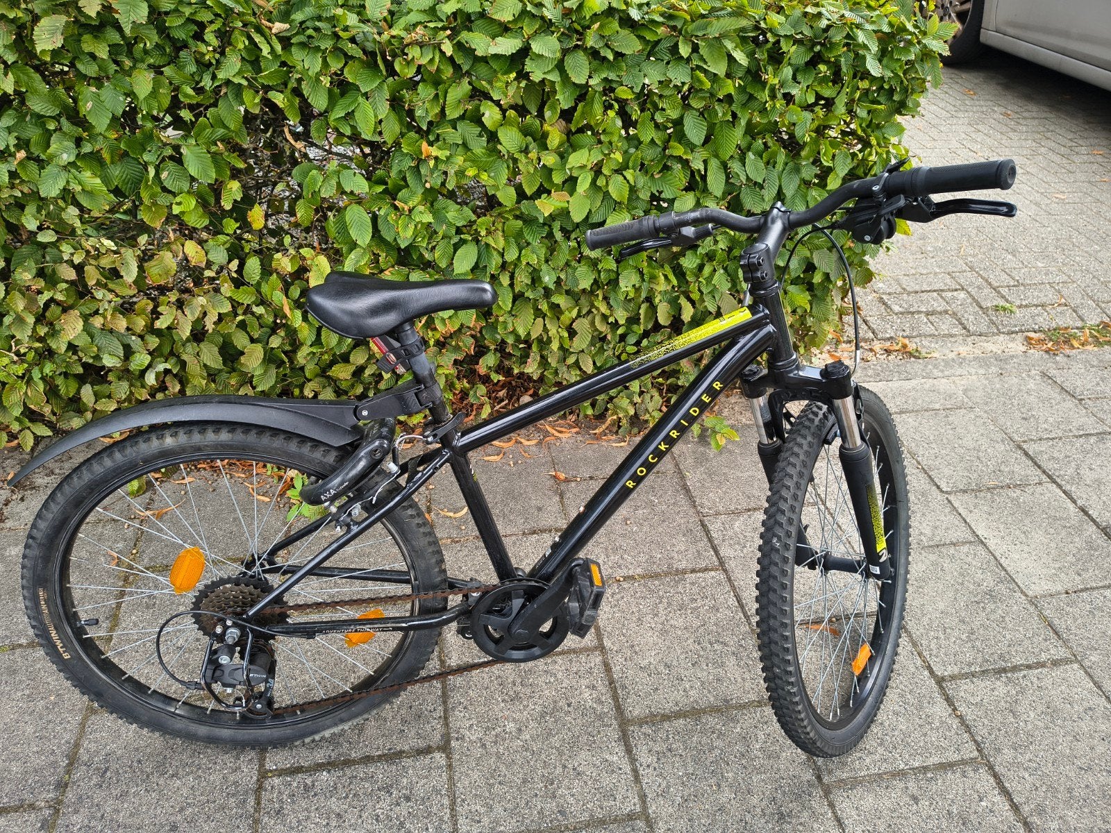 Rock Rider Mountainbike 24 inch, 7 versnellingen, AXA slot, Ophalen of Verzenden, Gebruikt, 20 tot 24 inch, Rock Rider