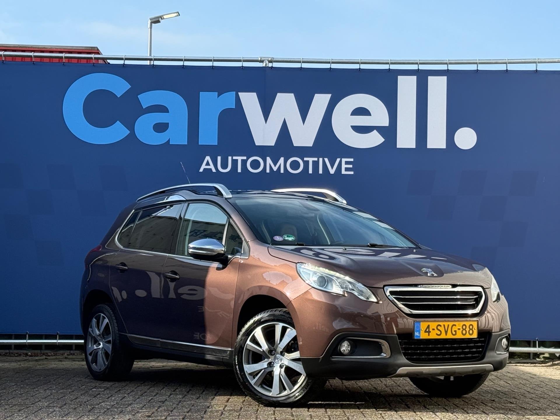 Peugeot 2008 1.6 VTi Féline Navi,Climate,Pano,Cruise,PDC,LM, Auto's, Voorwielaandrijving, Gebruikt, Parkeersensor, 4 cilinders