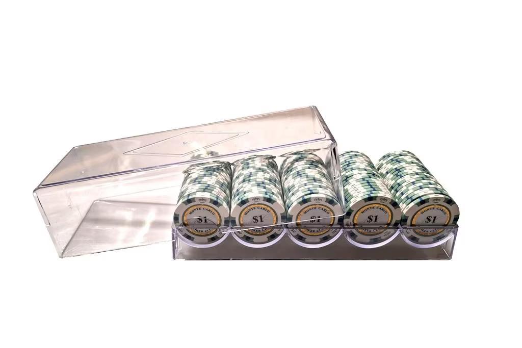 Poker fiches - Poker chips - Poker fiches met waarde - Poker, Cave & Garden, Verzenden, Nieuw, Kouwe Hoek 1B, Waddinxveen