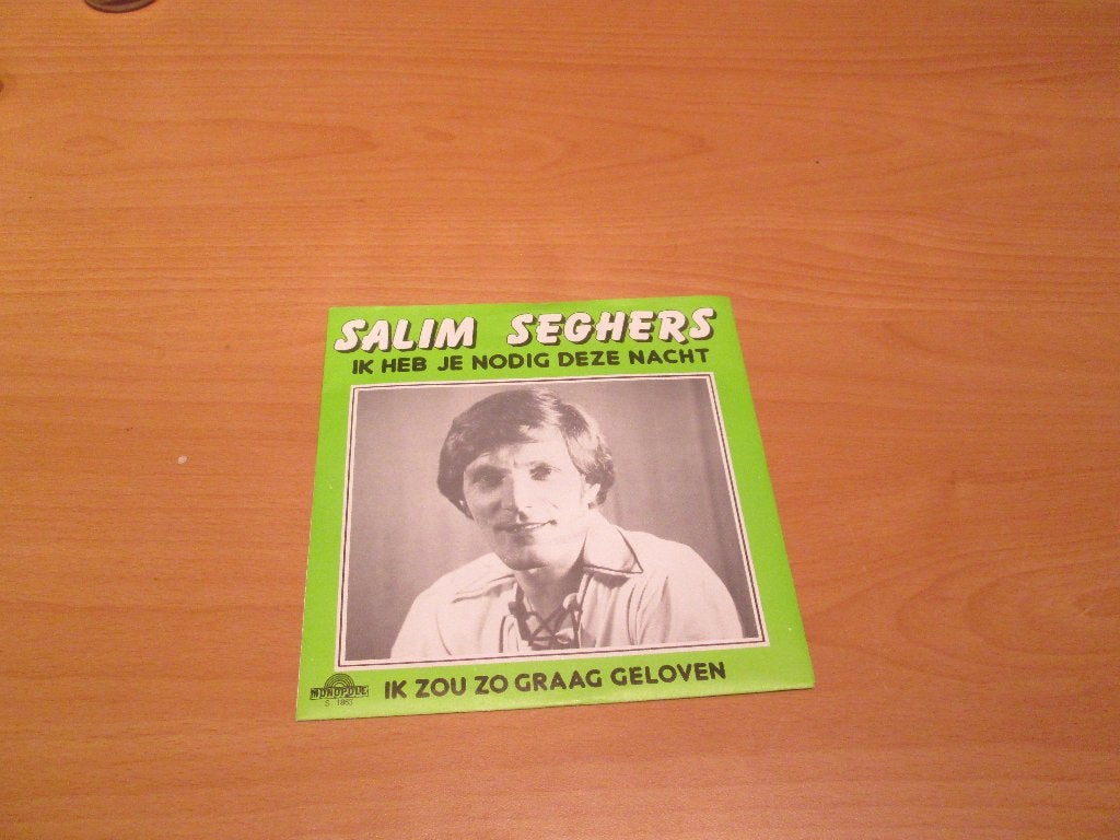 2 singles van Salim Seghers (ook per stuk te koop), Ophalen of Verzenden, Gebruikt, Pop