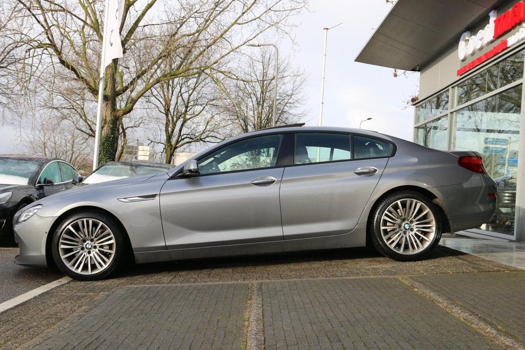 BMW 6-serie Gran Coupé 640i High Executive PANO-DAK NL-AUTO, Achterwielaandrijving, Euro 6, 320 pk, Bedrijf
