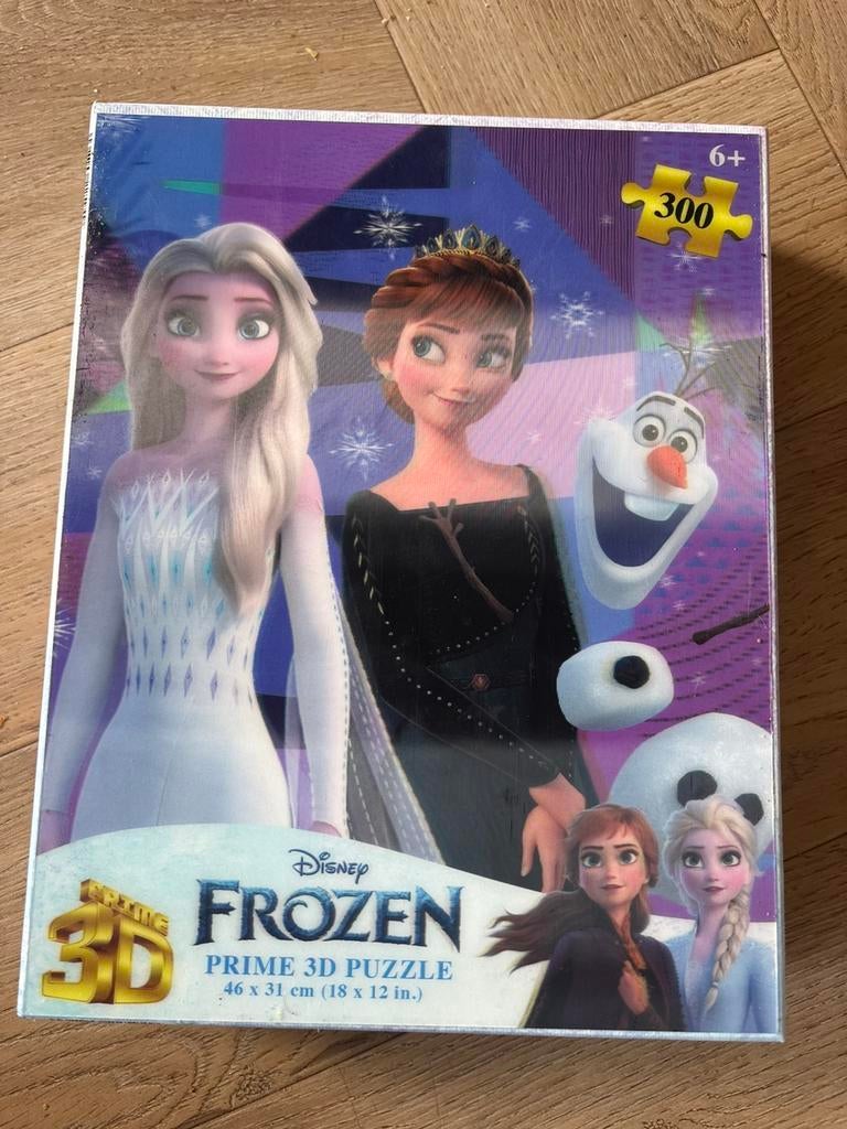 Frozen 3d puzzel, Ophalen of Verzenden, Meer dan 50 stukjes, 6 jaar of ouder