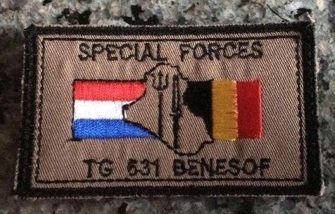 Gezocht! TG 631 BENESOF KCT, Ophalen, Landmacht, Nederland, Embleem of Badge
