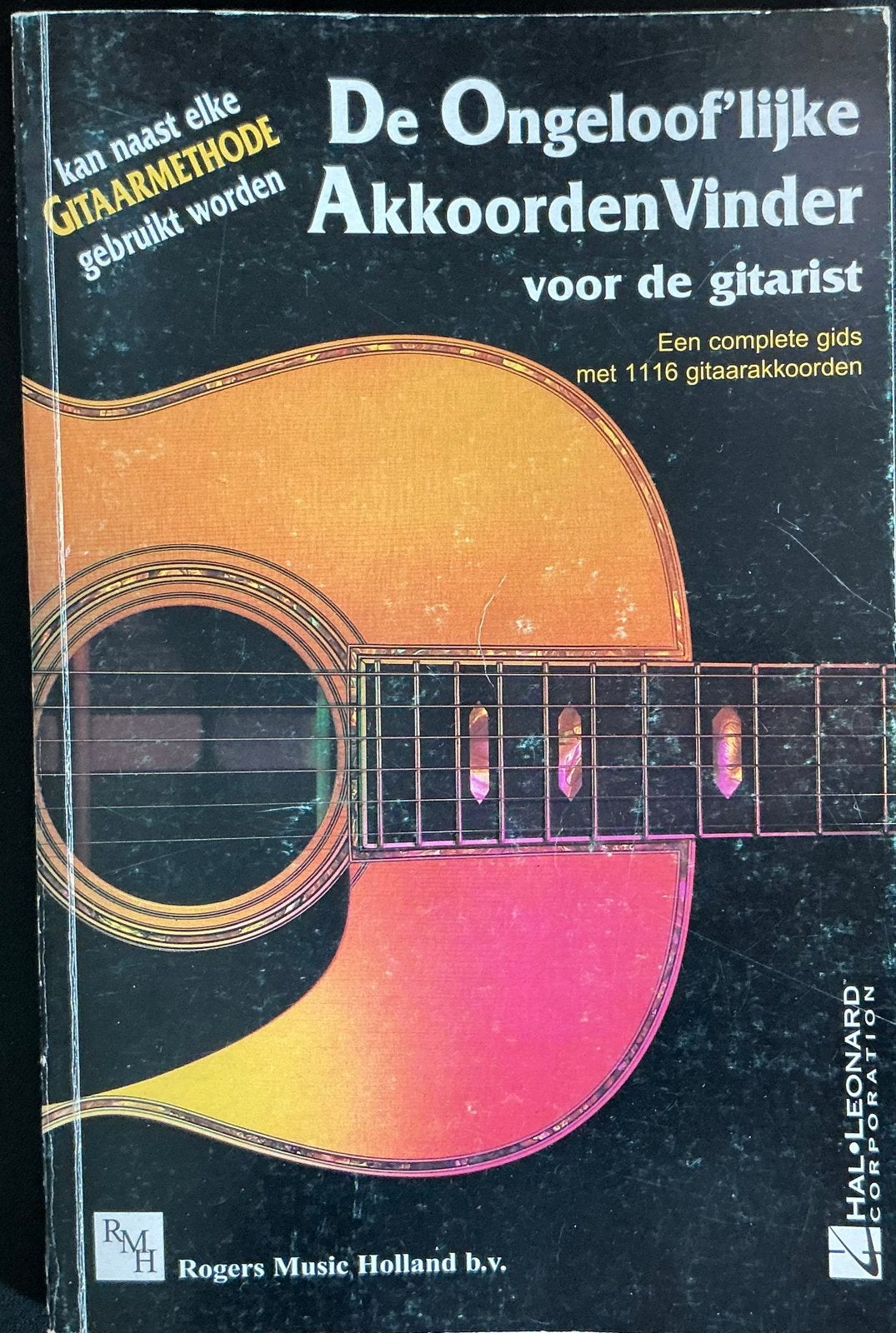 De Ongeloof'lijke AkkoordenVinder - Gitaar Akkoordenboek, Ophalen of Verzenden, Gebruikt, Overige typen