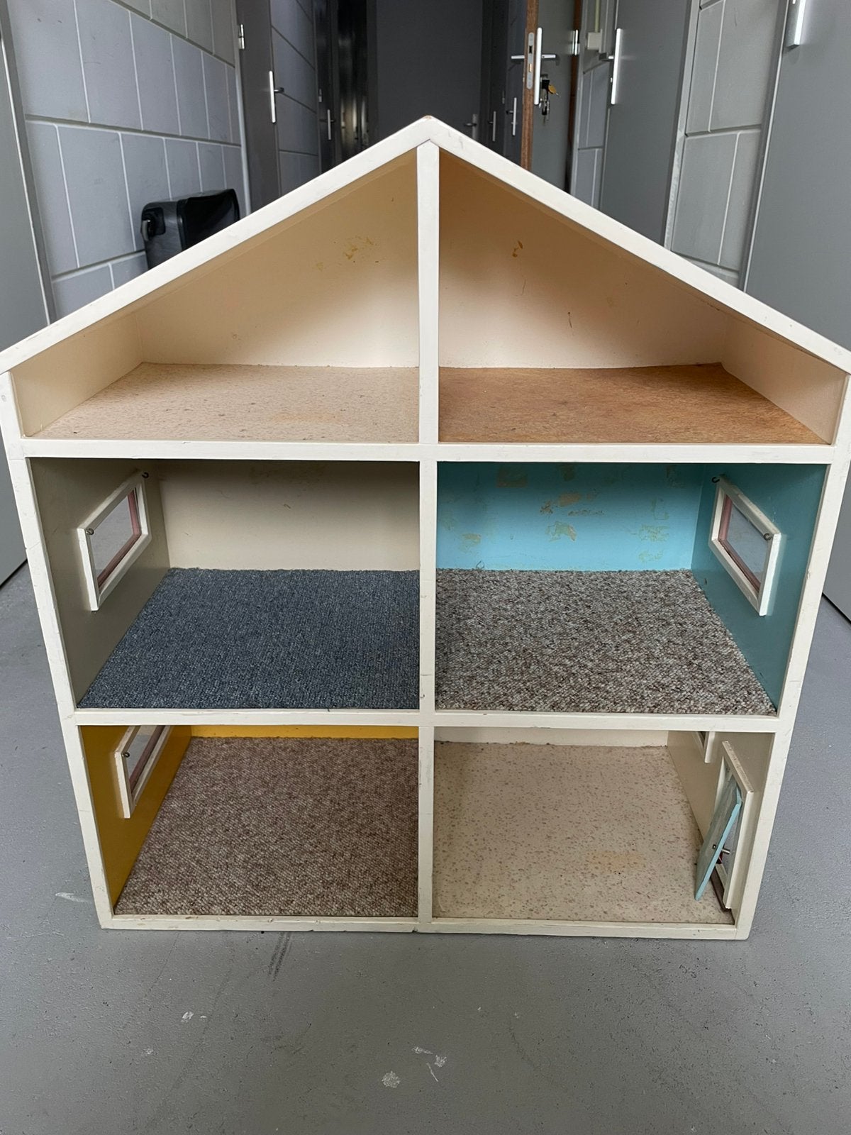 Vintage poppenkast - opknapper, Ophalen, Poppenhuis