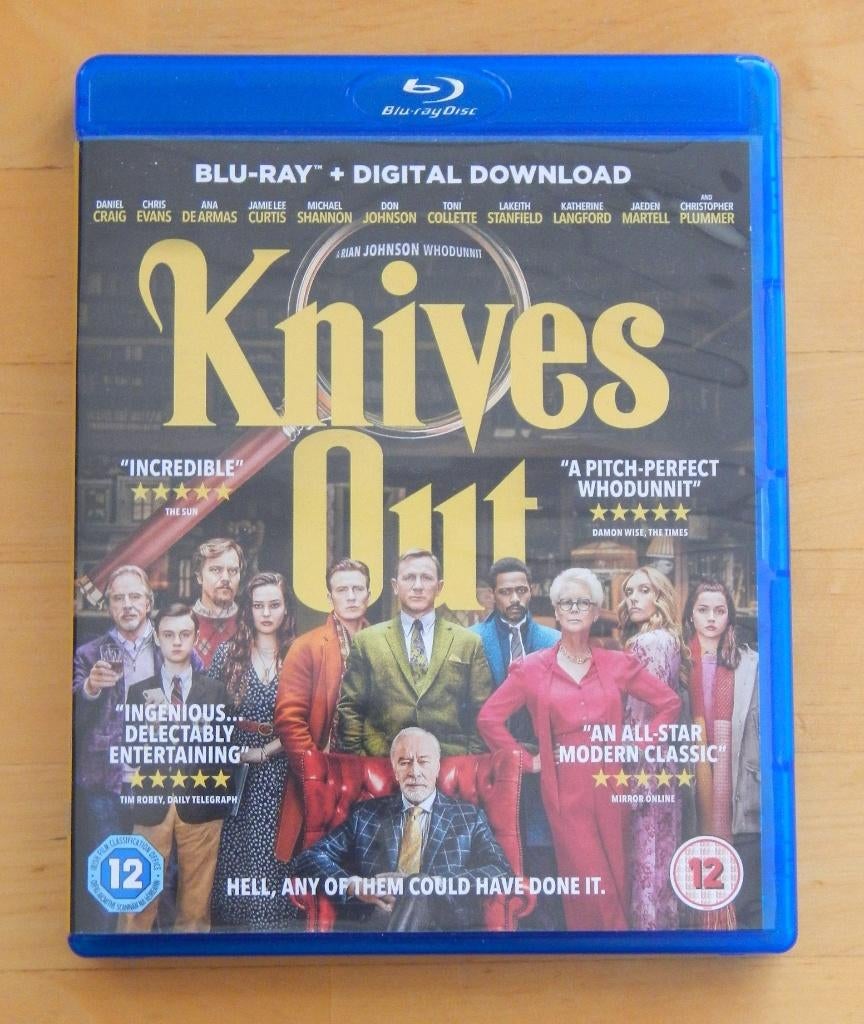 blu ray - Knives Out, Verzenden, Zo goed als nieuw