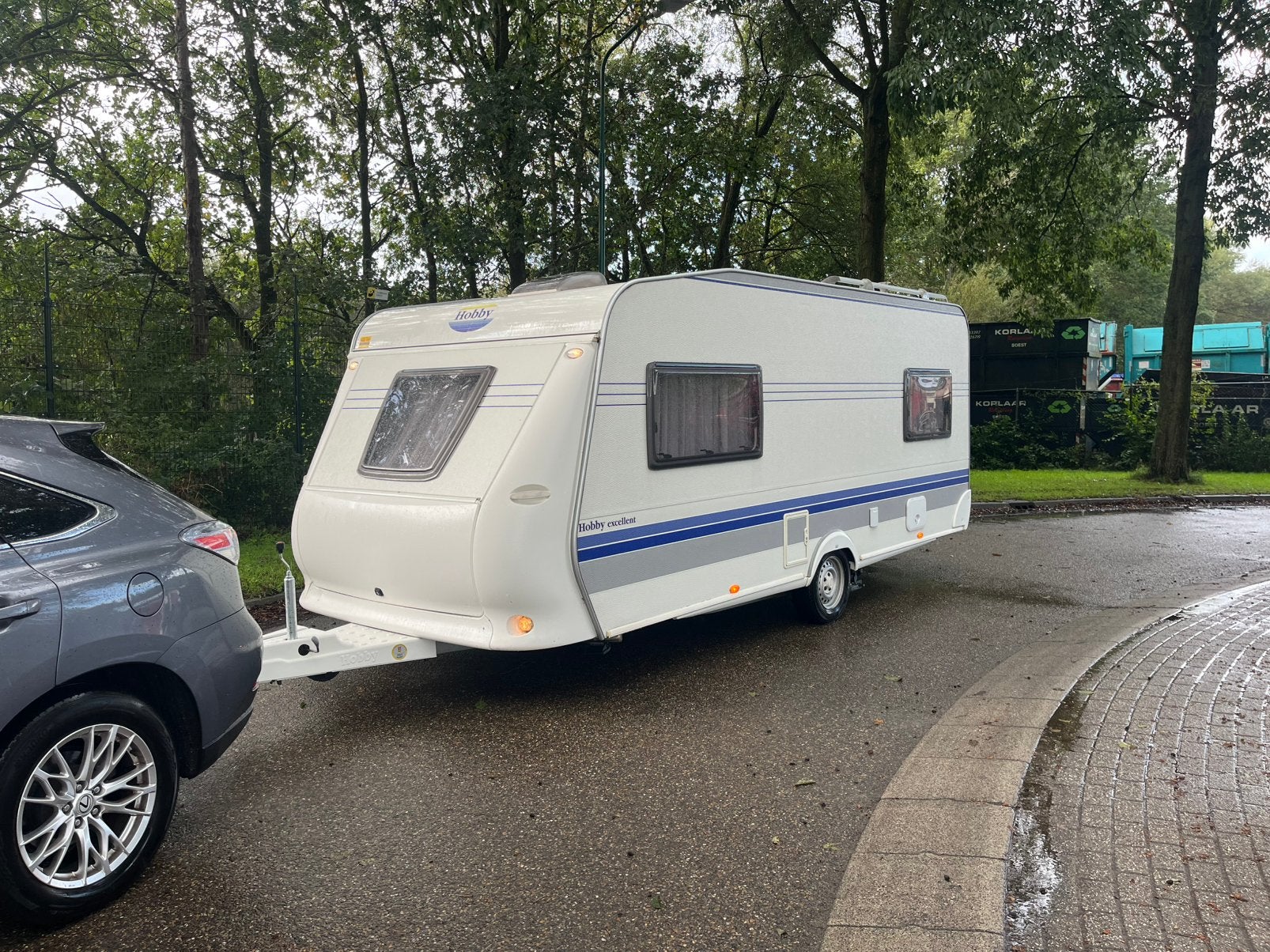 Hobby excellent easy UL uit 2007, Caravans en Kamperen, Rondzit, Hobby, Particulier, 5 tot 6 meter