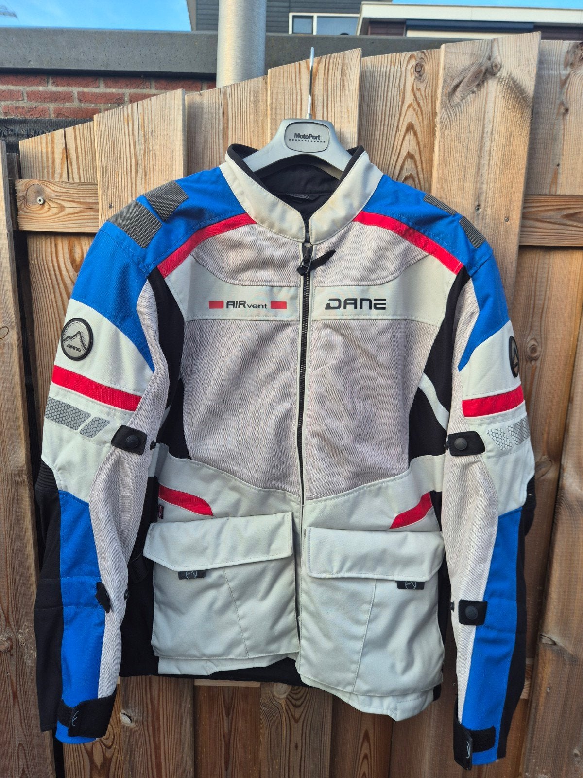 Dane Sundy doorwaai motorjas maat 56 - Ideaal voor warme dag, Dane, Jas | textiel, Heren, Ophalen of Verzenden