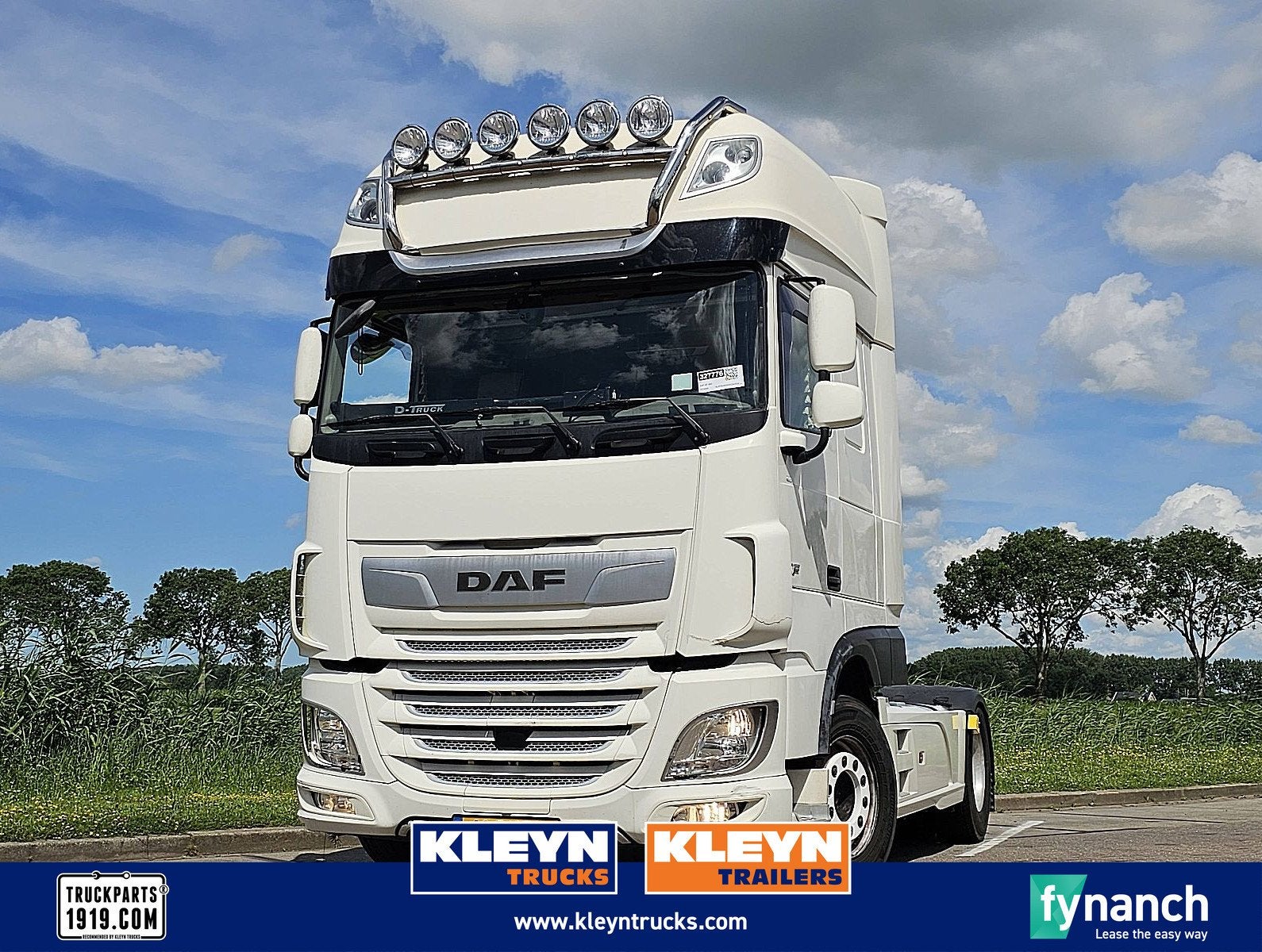 DAF XF 480, Automaat, Euro 6, Wit, Origineel Nederlands