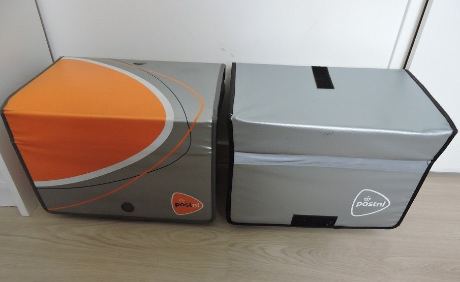 PostNL stuurkoffer fastrider postbode, Fietsen en Brommers, Fietsaccessoires | Fietstassen, Gebruikt, Ophalen of Verzenden