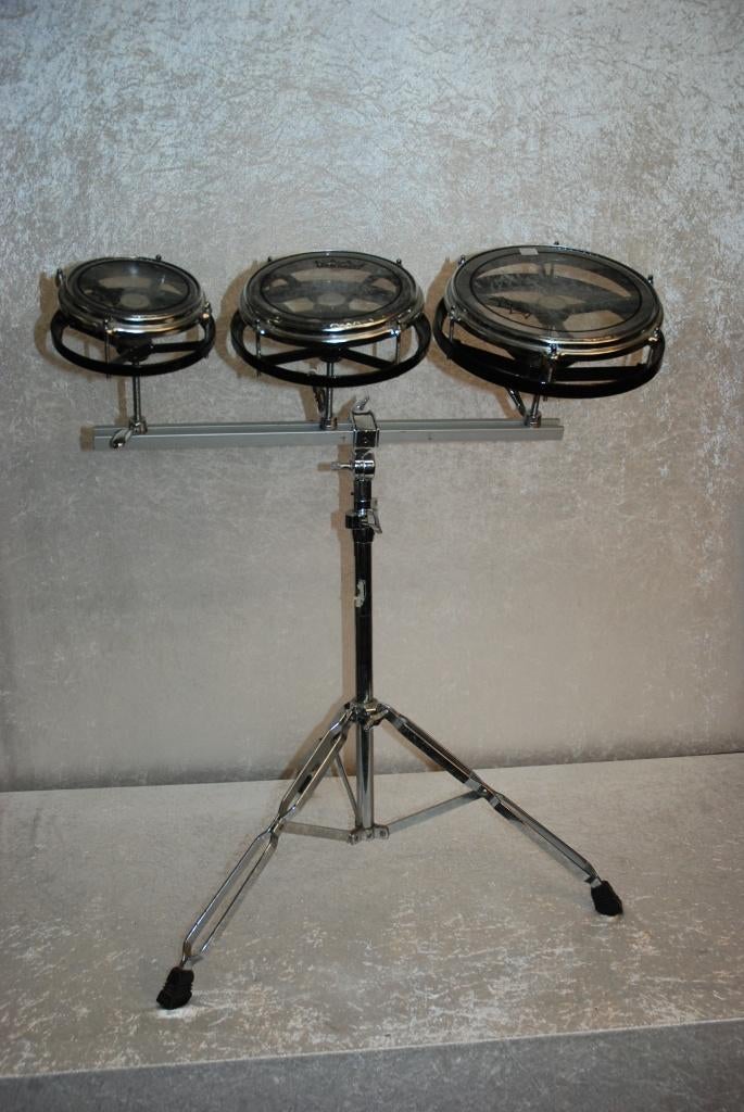 Rototoms op standaard   6+8+10 inch    <26260642>, Gebruikt, ., Drums of Percussie, Ophalen of Verzenden