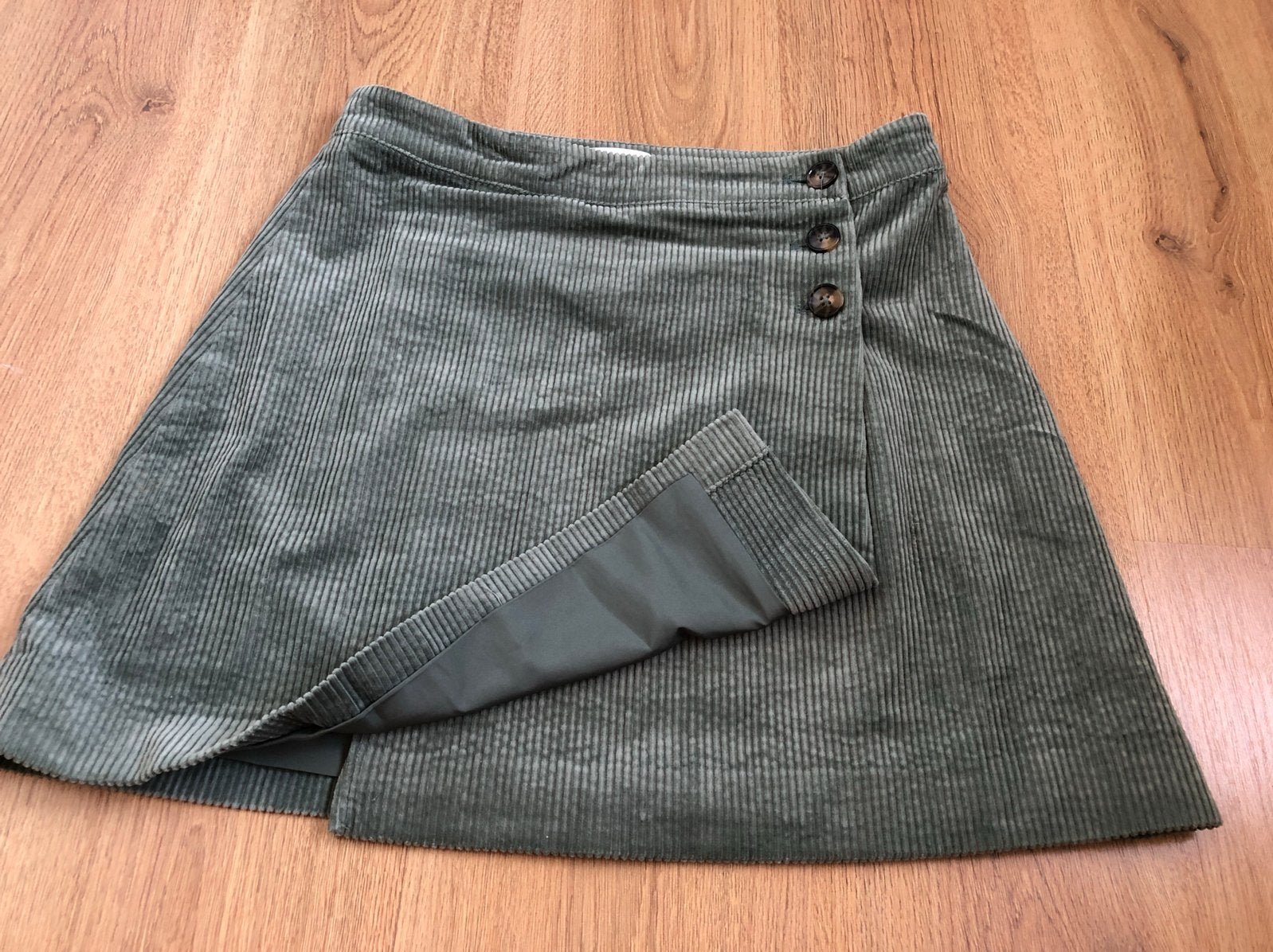 Mbym corduroy rib-fluweel rokje overslag l marlie katoen, Overige kleuren, Maat 42/44 (L), Ophalen of Verzenden, Zo goed als nieuw