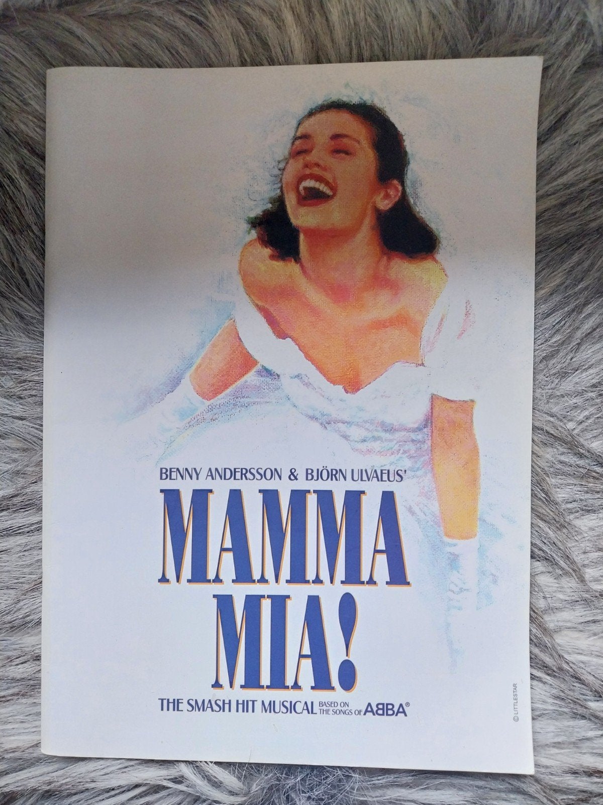 Musicalbook bij Mamma Mia van ABBA en Tante Brocante, Boeken, Ophalen of Verzenden, Artiest
