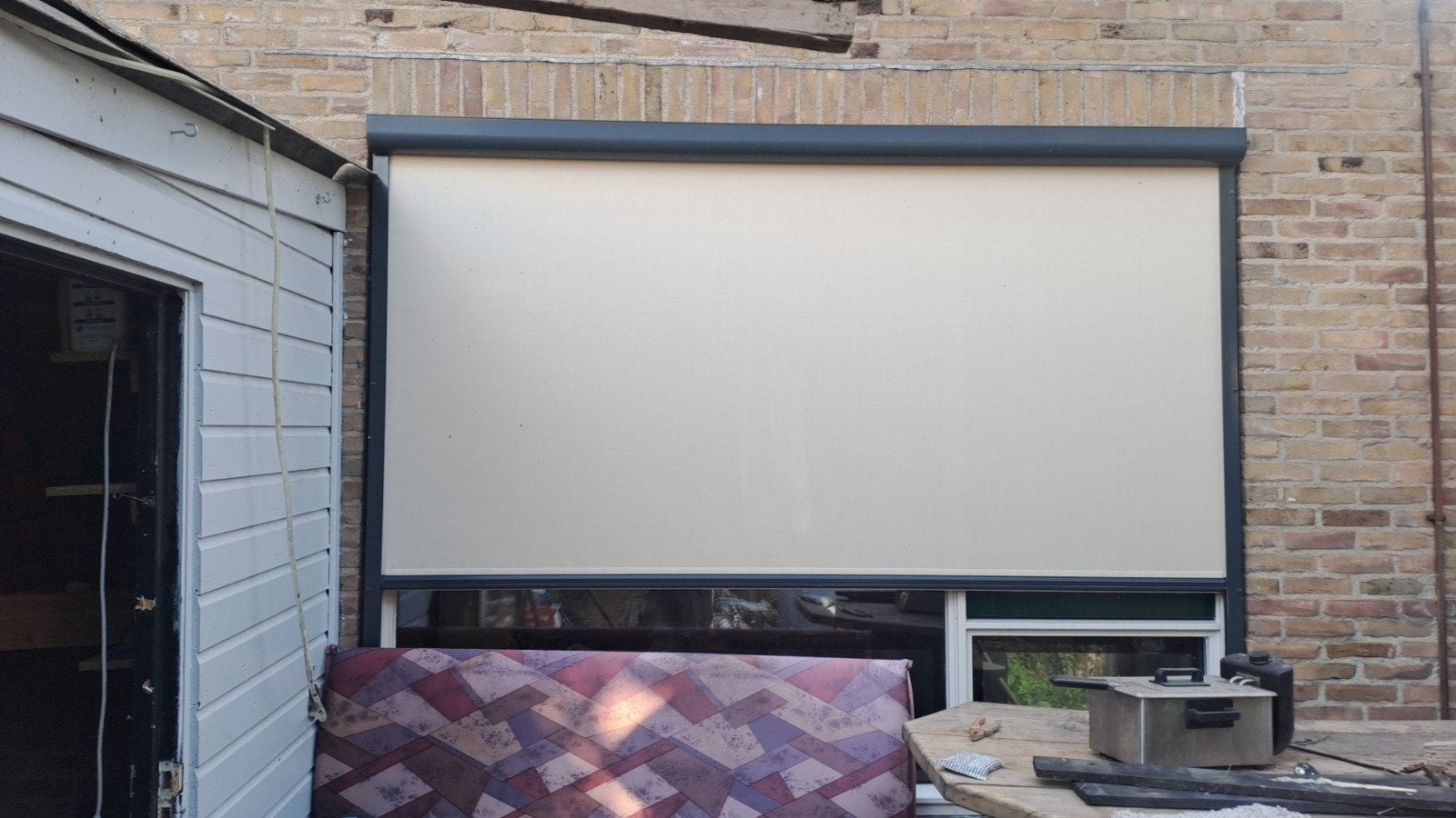 Screen zonwering 2.51 breed, Ophalen of Verzenden