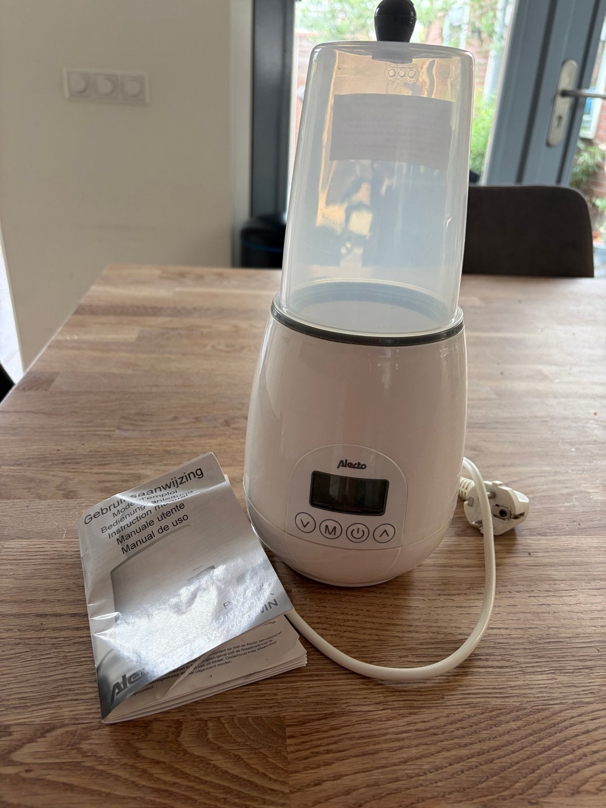 Alecto BW-700 Flessenwarmer en Sterilisator, Flessen- of potjesverwarmer, Stoomfunctie, Ophalen of Verzenden, Gebruikt