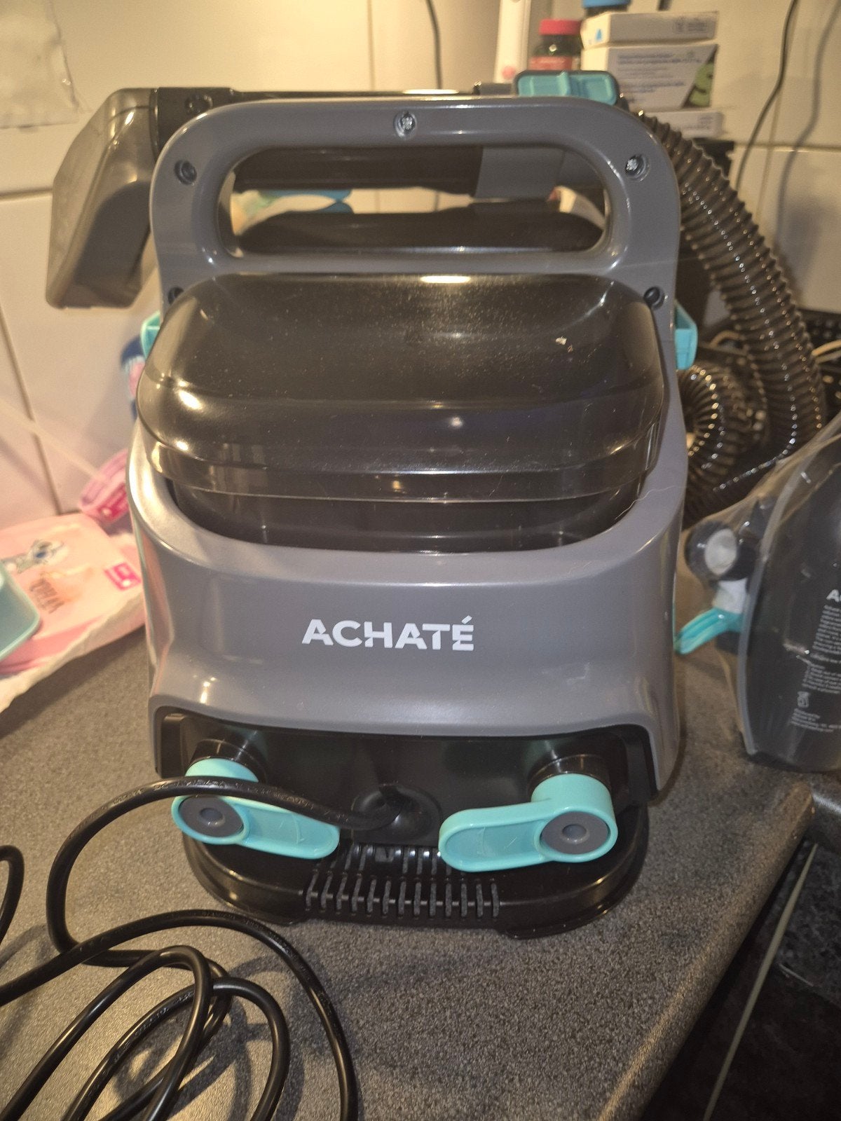 ACHATÉ Vlekkenreiniger - Stain Remover, Witgoed en Apparatuur, Overige merken, Zo goed als nieuw, Reservoir, Geschikt voor huisdieren