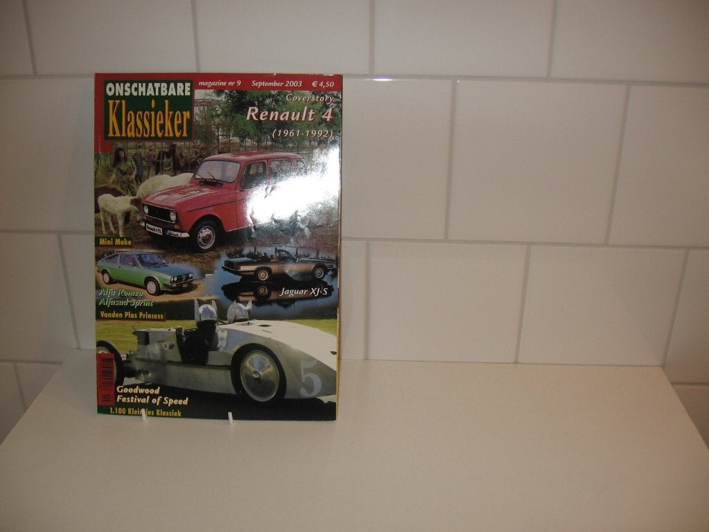 onschatbare klassieker, renault, alfa romeo, jaguar, Ophalen of Verzenden, Zo goed als nieuw