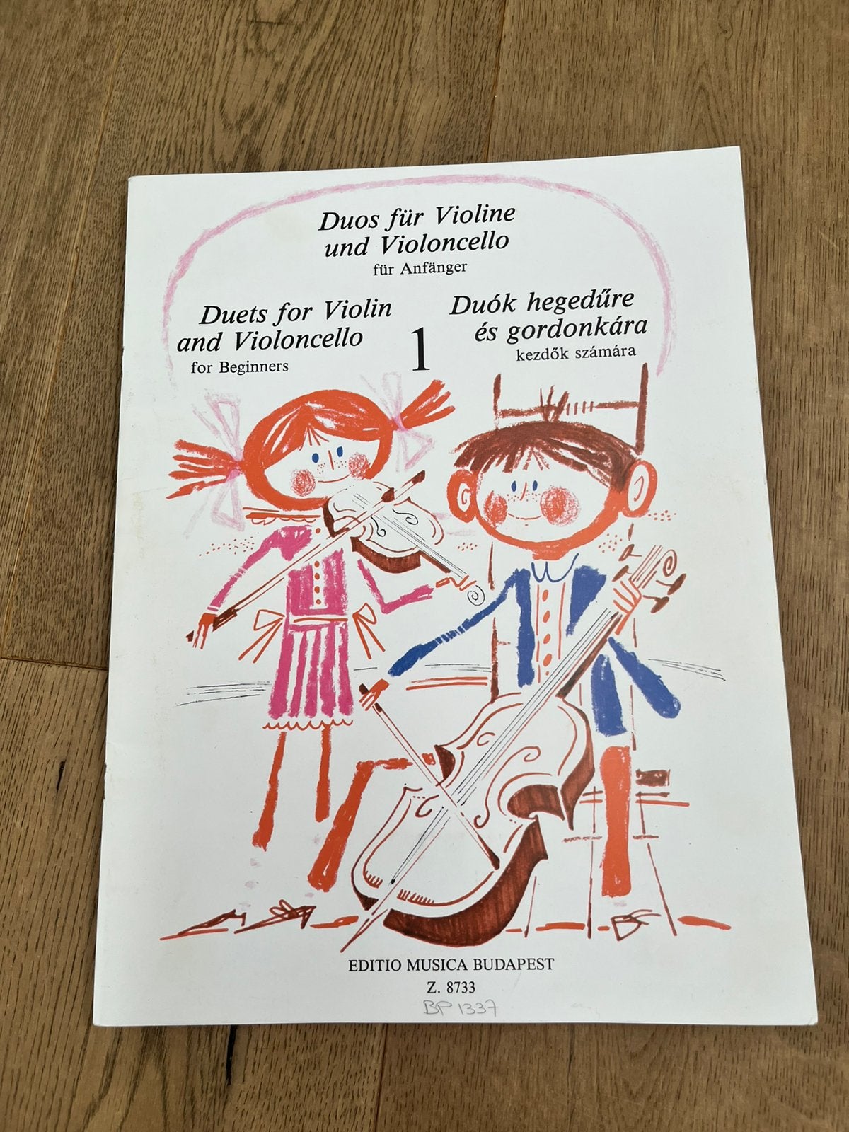 Boek met muziekstukken voor cello en viool, Ophalen of Verzenden, Zo goed als nieuw