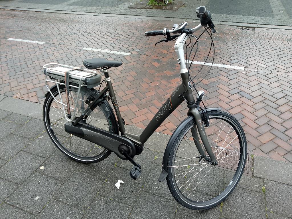 RIH X-Omega d54 elektrische damesfiets middenmotor, -, Velgrem, -, Versnellingen