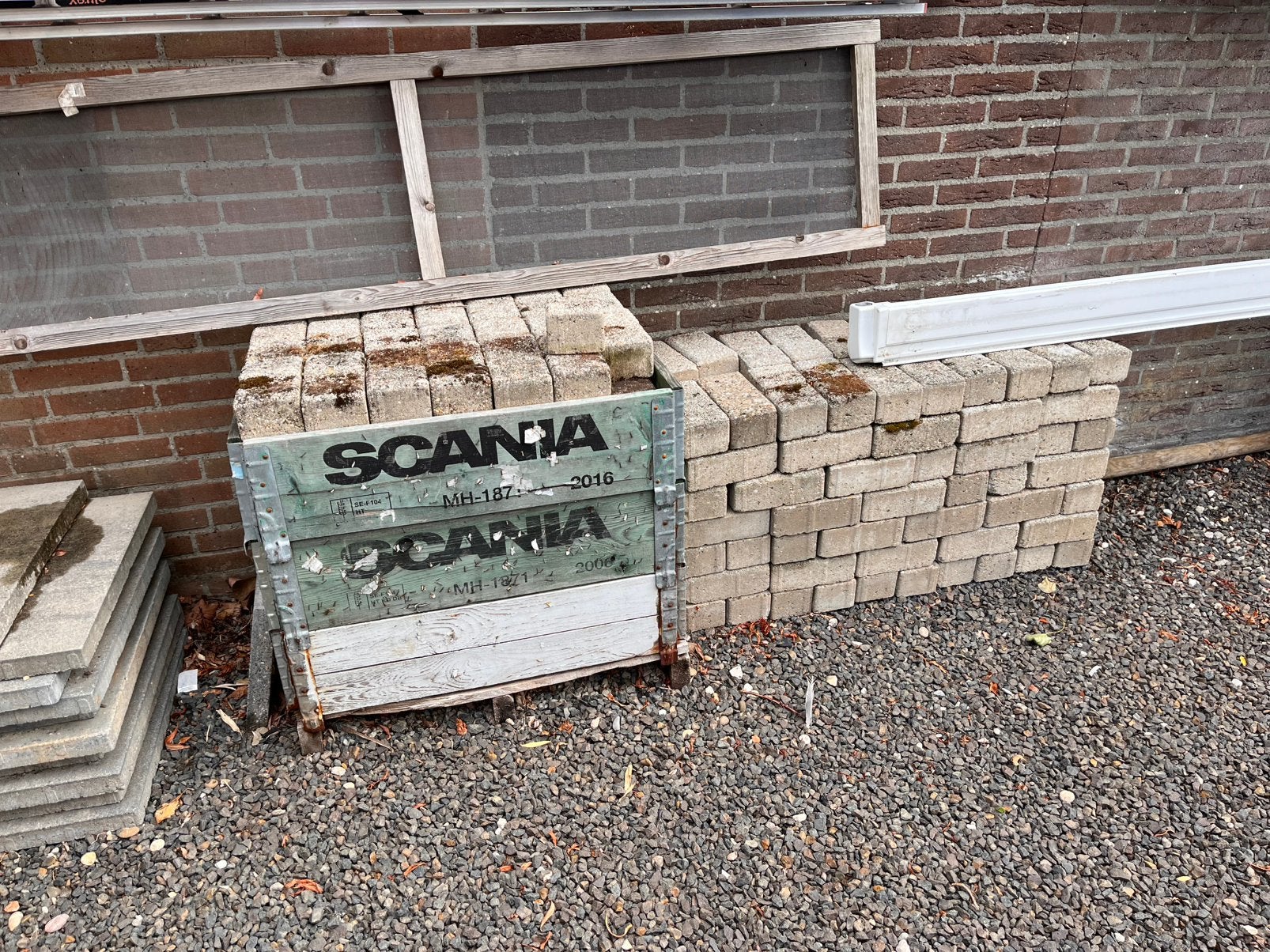 Veel klinkertjes 10/10 en 10/20, Tuin en Terras, Ophalen, Beton, Klinkers