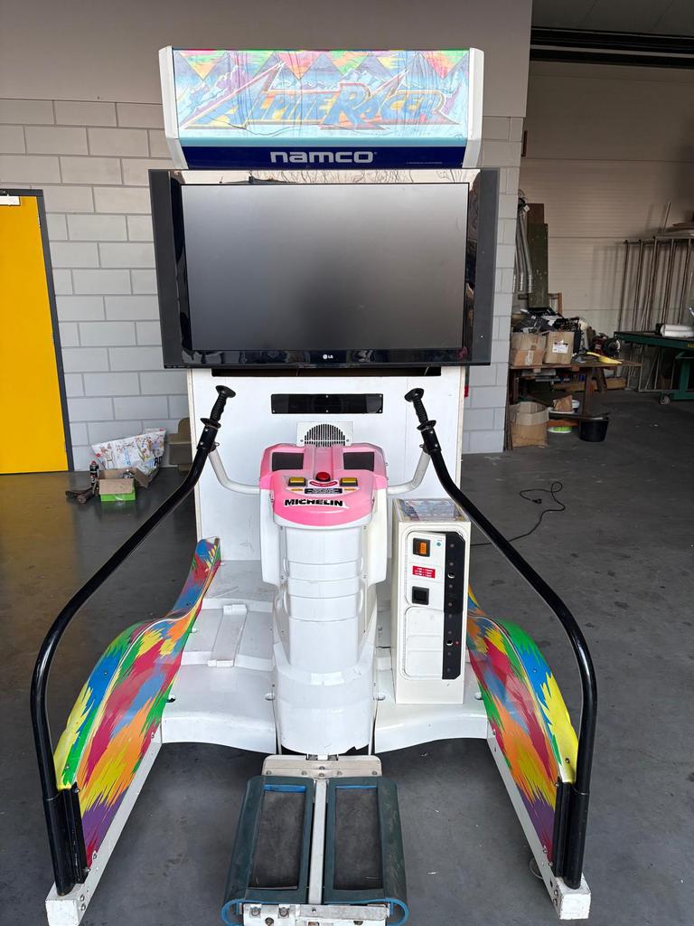Arcade kast namco alpineracer ski simulator, Ophalen, Zo goed als nieuw