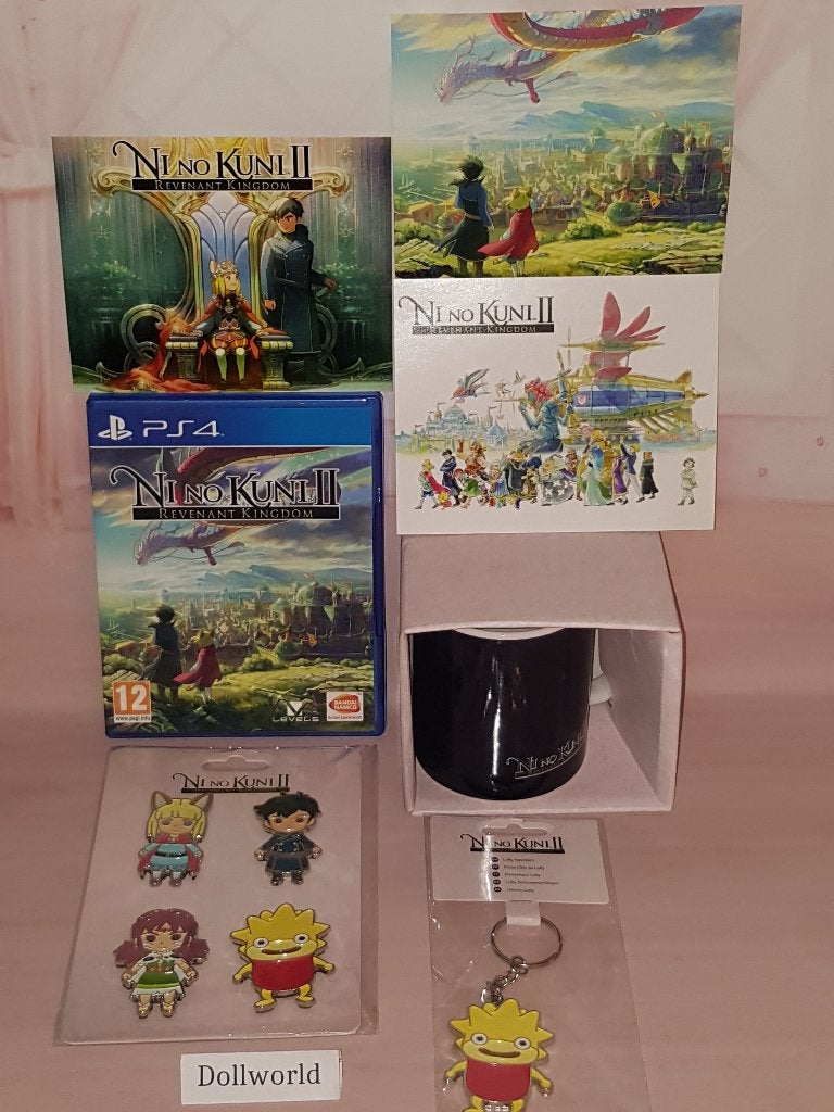 Playstation 4 Ni No Kuni II Revenant Kingdom 4 Pack, 1 speler, Nieuw, Eén computer, Ophalen of Verzenden