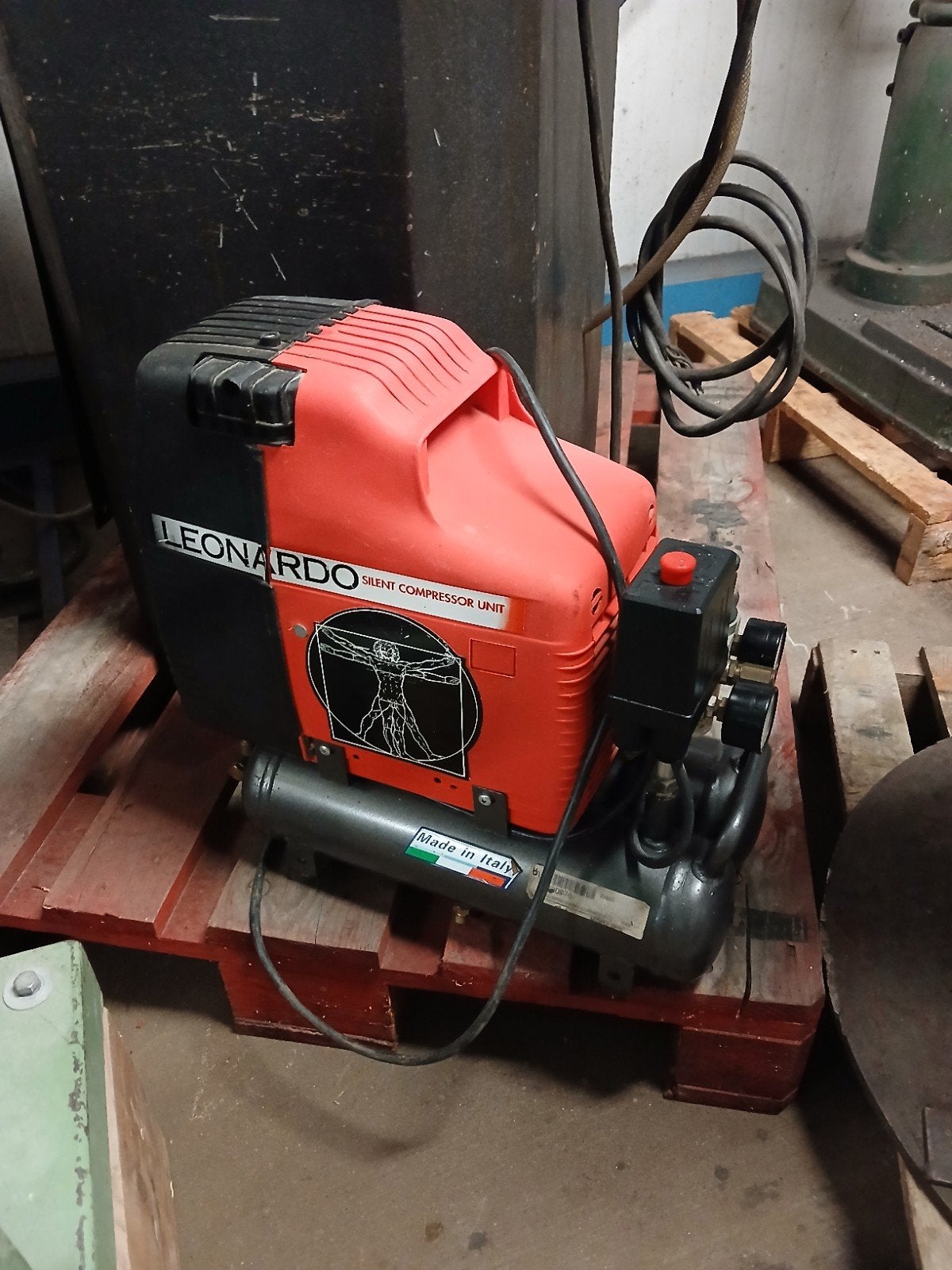 compressor contimac Leonardo compacte luchtcompressor, Ophalen of Verzenden