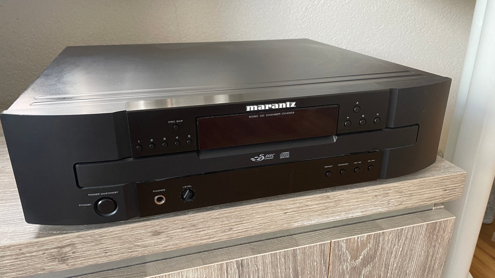 Marantz CC4003 5-disc CD-wisselaar met afstandsbediening, Ophalen, Zo goed als nieuw, Marantz, Wisselaar