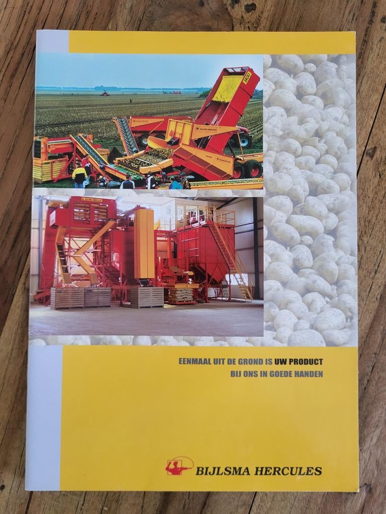 tractor folder Bijlsma Hercules programma folder, Ophalen of Verzenden, Zo goed als nieuw