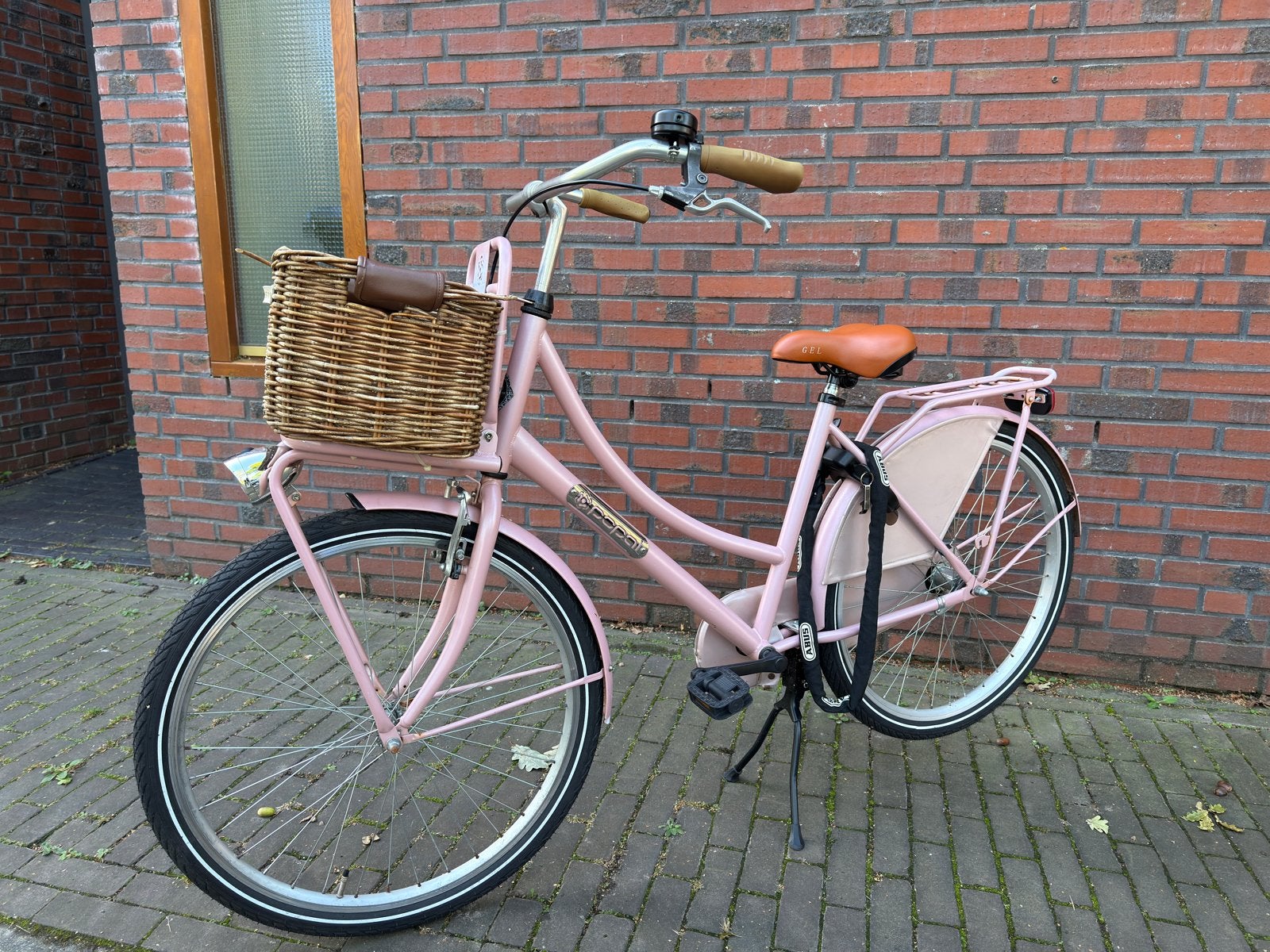 Popal damesfiets / stadsfiets – volledig opgeknapt – roze, Terugtraprem, Minder dan 47 cm, Ophalen, Overige merken