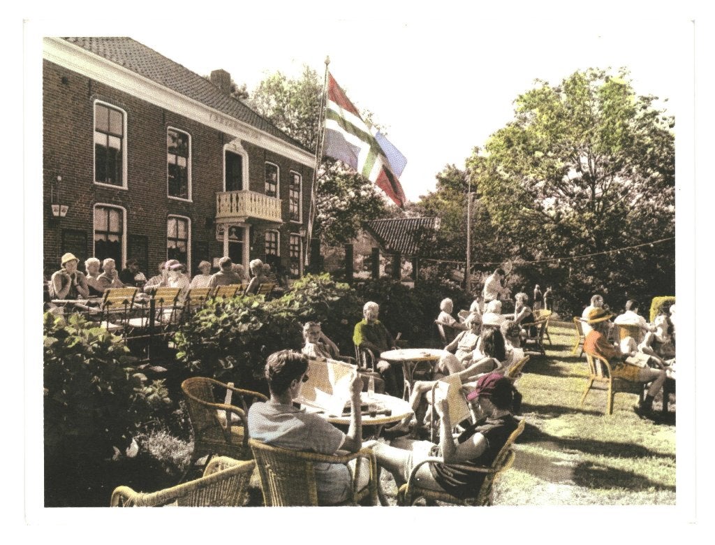 43217 Garnwerd Groningen Café Hammingh 80+ Niet gelopen, Verzenden, 1980 tot heden, Ongelopen, Groningen