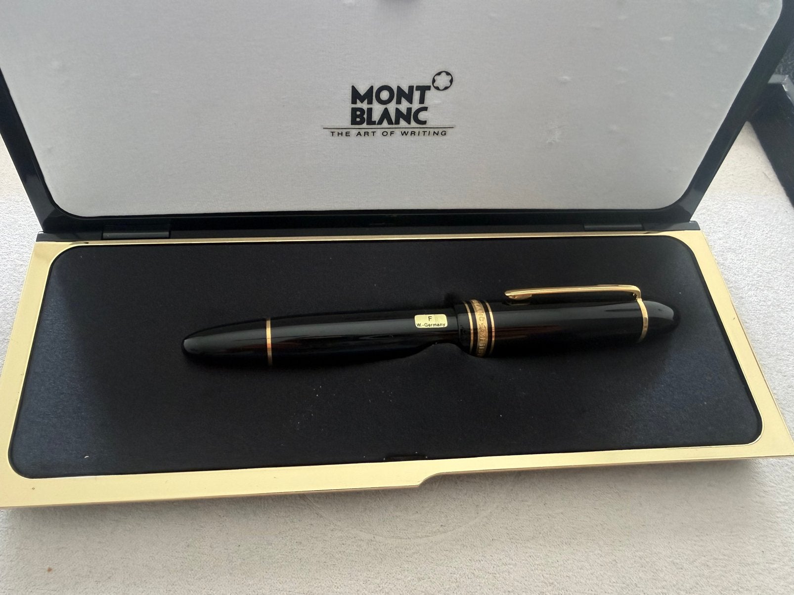 Montblanc Meisterstuck 149 vulpen 18k F nib nieuw, Ophalen, Nieuw, Vulpen, Mont Blanc