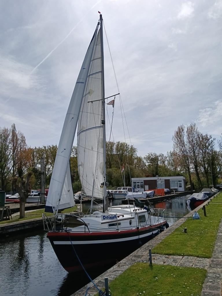 Kajuitzeilboot Eurokruiser MK3 de luxe 7 meter, Watersport en Boten, Kajuitzeilboten en Zeiljachten, Gebruikt, Kleine kruiser